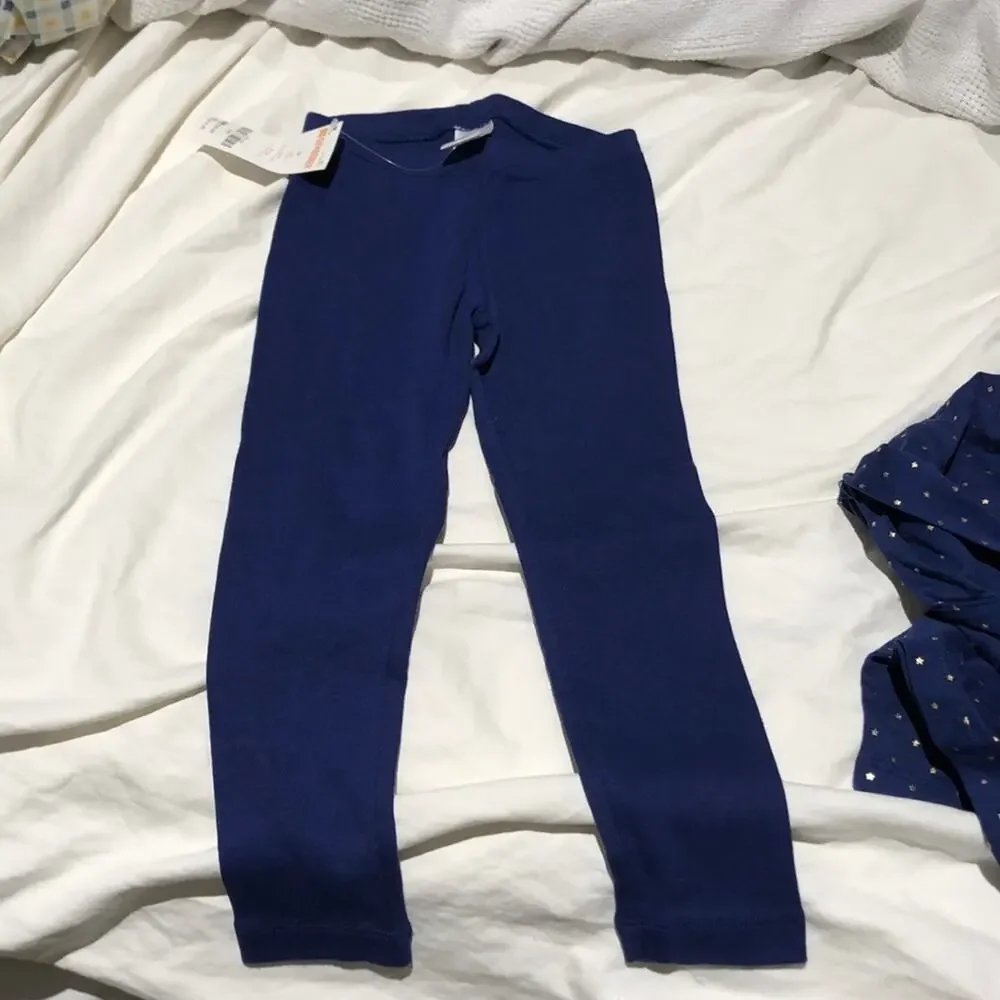 Carter blue gold stars outfit 3t simple cute NWT